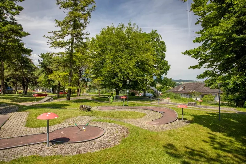 Minigolf du TCS Camping Orbe à Orbe