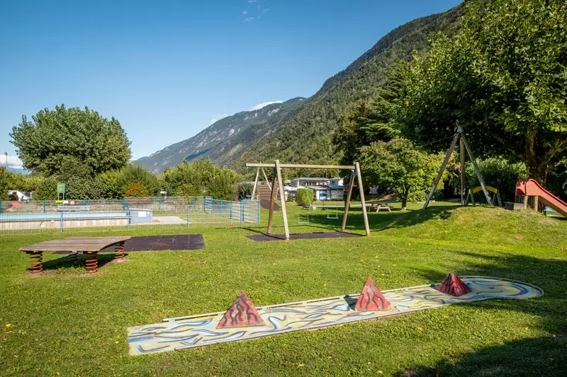Minigolf du TCS Camping Martigny à Martigny