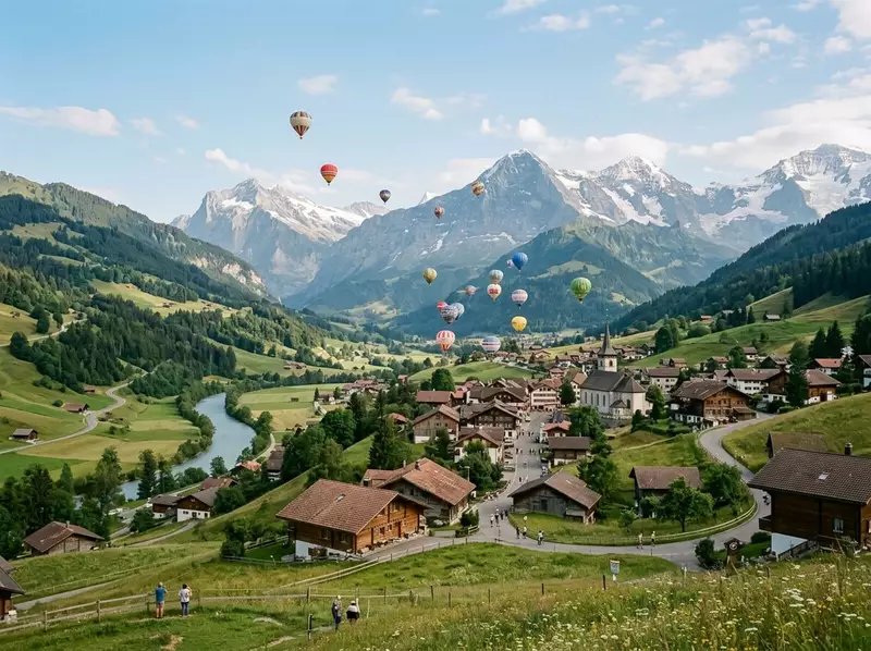 Château-d’Œx – Alpes vaudoises