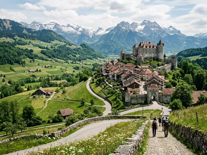 Gruyères – Fribourg et la Gruyère