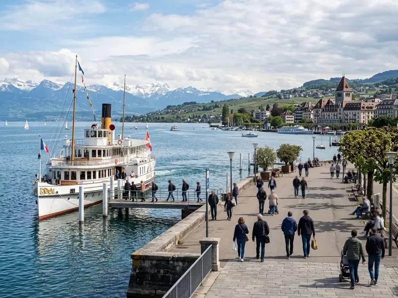 Les quais d’Ouchy – Lausanne et La Côte