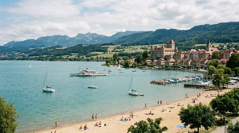 Paysage de la région Trois-Lacs et Nord vaudois