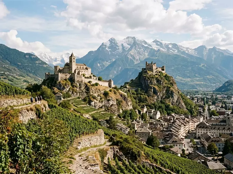Valère et Tourbillon – Valais central et Anniviers