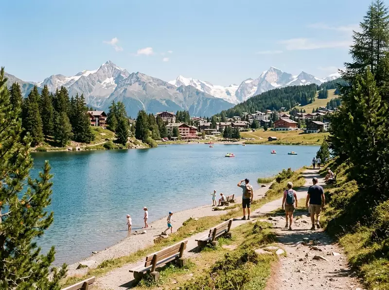 Les lacs de Crans-Montana – Valais central et Anniviers